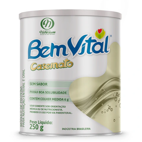 BemVital Caseinato 250g Sem sabor
