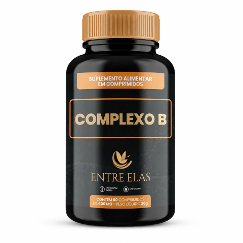 Entre Elas Vitamina B Complexo 60comp.
