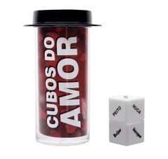 Dado cubo do amor