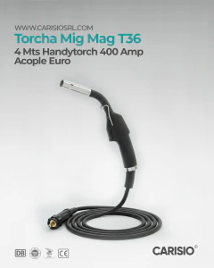 Torcha Mig Mag T36 4 Mts Handytorch 400 Amp Acople Euro