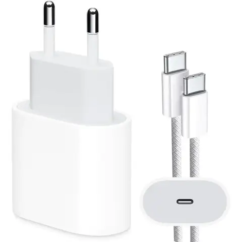 CARREGADOR TIPO-C PARA TIPO-C IPHONE 1 LINHA
