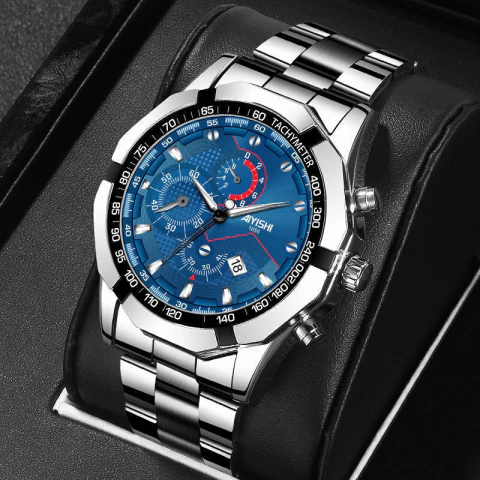 Relogio Full Automatic Non-Mechanical Watch For Men na internet