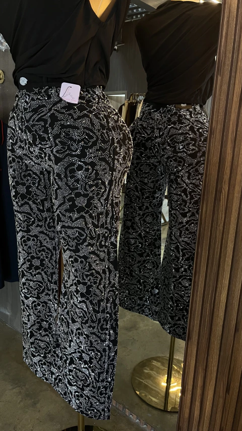 PANTALÓN DE MEZCLILLA GLITTER