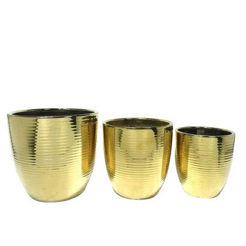 Set de 3 / Gold Rayas Horizontales – C18332