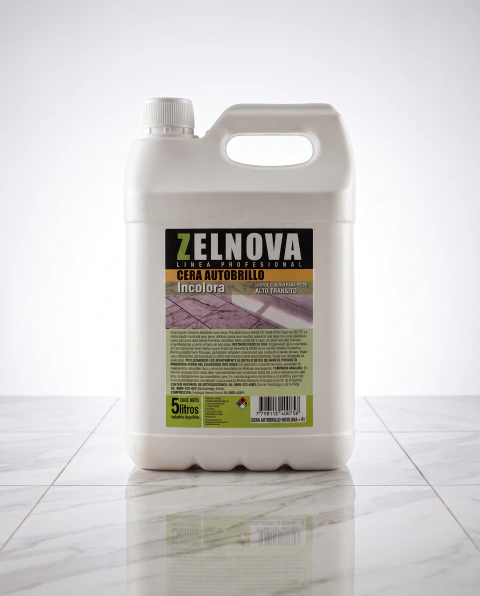 Cera autobrillo incolora Zelnova