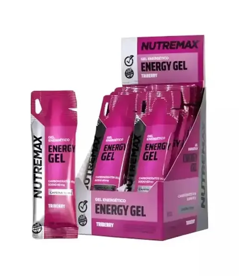 Caja Gel Energy Triberry con Cafeína Nutremax