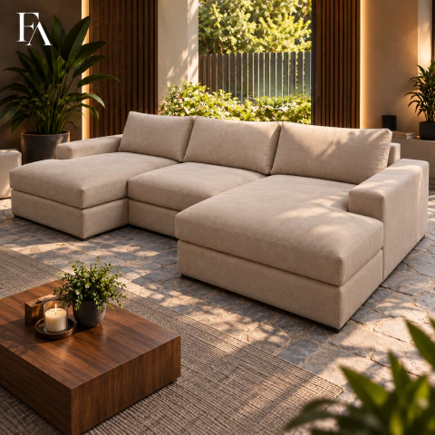 Sillón Netflix en U | 3,00 m