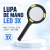 Lupa de Mano con Luz LED 3X Vapex GML-145