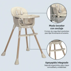 SILLA DE COMER 3 EN 1 DESIGN - Comelli Comercial