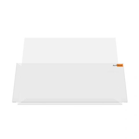 Display Porta Folder A3 em Acrílico de Balcão Horizontal