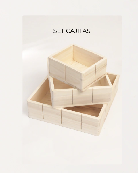 Set Cajitas