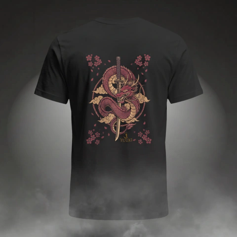 Camiseta Ryu: Ascension – Estampa Costas