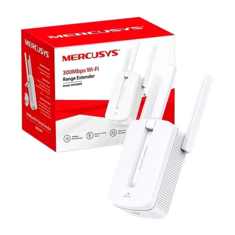 Extensor de Rango Mercusys Mw300re 300 Mbps 3 Antenas 2.4ghz