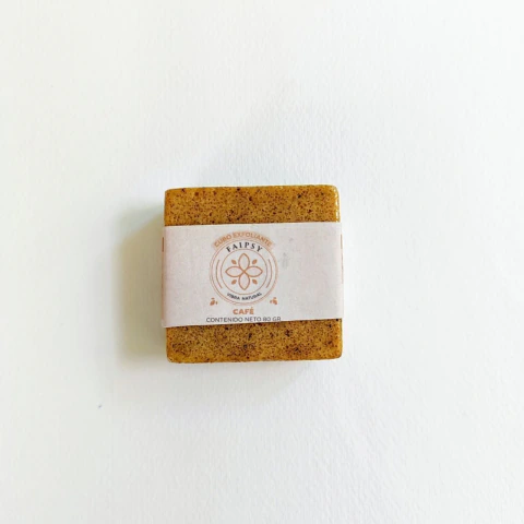 Cubo exfoliante de café