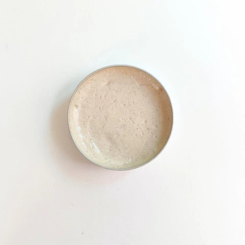 Mascarilla facial de arcilla verde y arándanos