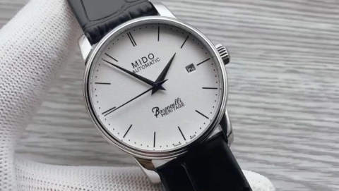 Mido Baroncelli Heritage Aço Mostrador Branco