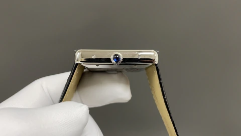 Cartier Tank Automático Aço Mostrador Prateado