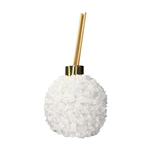 Difusor em Pedra Natural Quartzo Branco