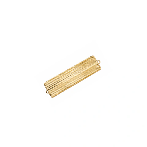 Peça Banhada 2 pinos 7 a 8cm