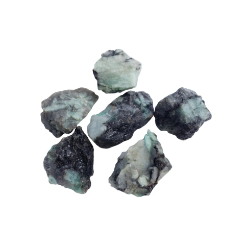 Esmeralda Bruta Furada 30g a 60g- Pct 1Kg