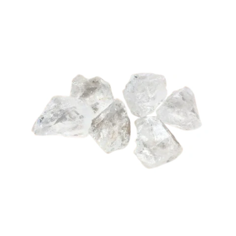 Cristal Bruto Furada 180g a 250g- Pct 1Kg