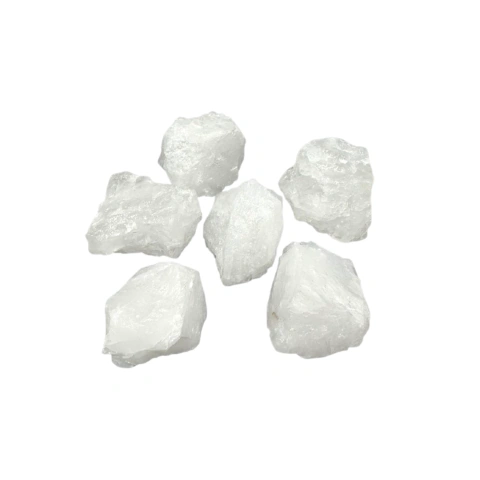 Quartzo Branco Bruto Furada 30g a 60g- Pct 1Kg
