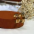 *ARGOLA VAZADA EM AÇO DOURADO - comprar online