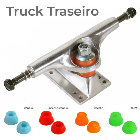 Truck traseiro de surfskate OVNI TKP - II Geração