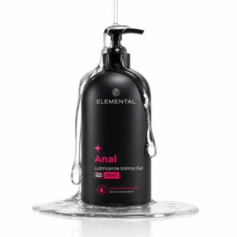 Lubricante Anal Elemental 250ml ELE010