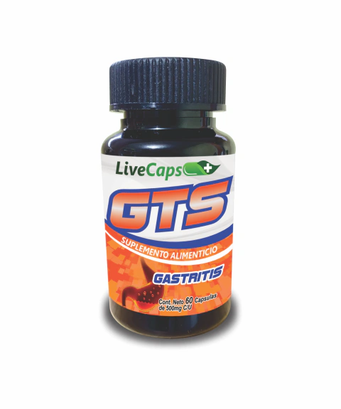 GTS Gastritis Frasco C/60 Capsulas