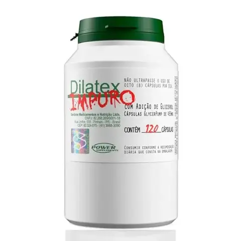 Dilatex Impuro Power Suplements 120 Cápsulas