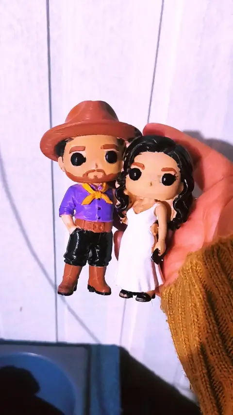 Bonecos Estilo Pop Casal