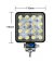 KIT PAR (2) FAROL QUADRADO PADRÃO 48W BIVOLT - 163connect