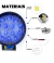 FAROL REDONDO AZUL 42W BIVOLT CARCAÇA GROSSA - 163connect