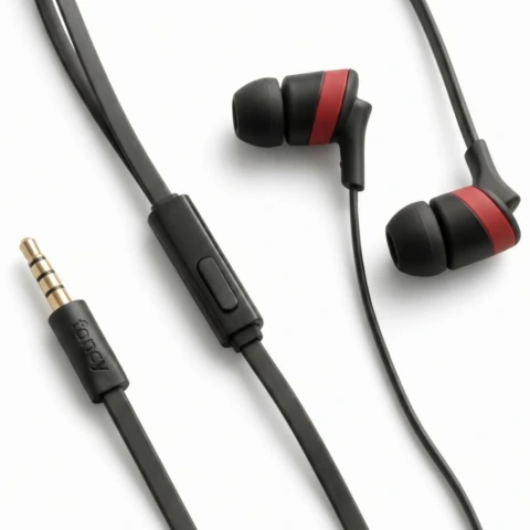 Fone Easy Earphone com fio intra-auricular com microfone Coca-Cola IWILL · PRETO 2105