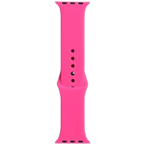 Pulseira de Silicone lisa 42/44 · Rosa pink