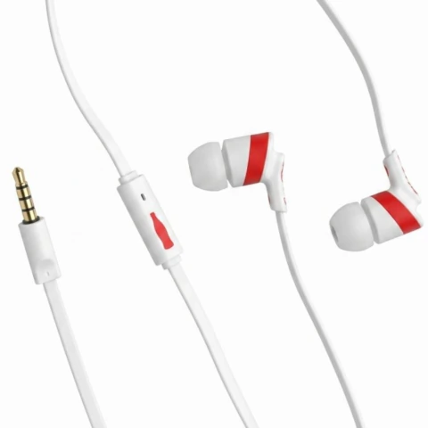 Fone Easy Earphone com fio intra-auricular com microfone Coca-Cola IWILL · BRANCO 2104