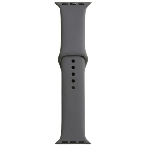 Pulseira de Silicone lisa 42/44 · Cinza escuro