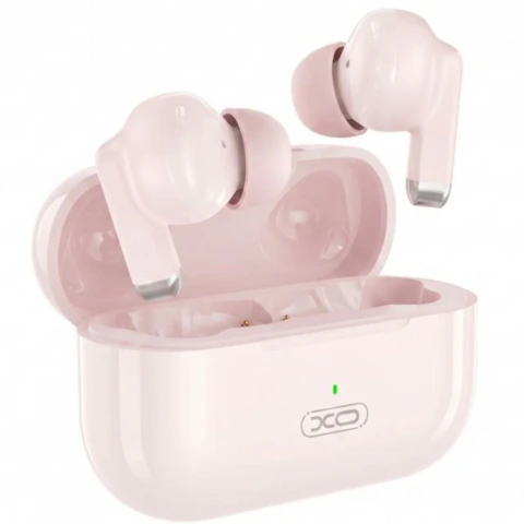 Fone de ouvido Bluetooth TWS X40 XO · Rosa Claro