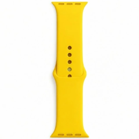 Pulseira de Silicone lisa 20 mm Amazfit · Amarelo
