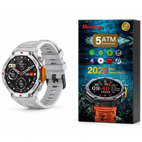 Relógio AMAFIT T-REX MICROWEAR 46MM MA31 · Prata