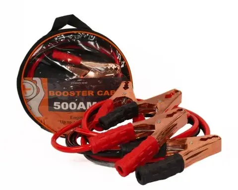 NACAB500 - Cable CABLE PUENTE DE BATERIA Medida 2.5mts Amperaje 500 AMP. Color rojo-negro (universal) nan
