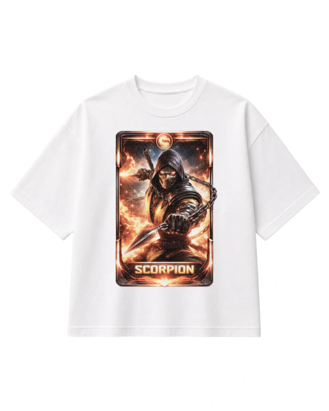 REMERA BOXY FIT - SCORPION