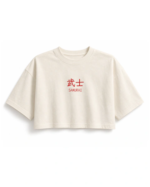 CROP TOP (MUJER) - SAMURAI
