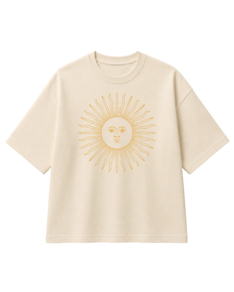 REMERA BOXY FIT - GLORIA ETERNA