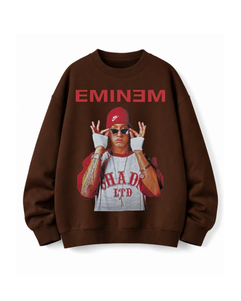 BUZO C/R FRIZADO OVERSIZE - EMINEM