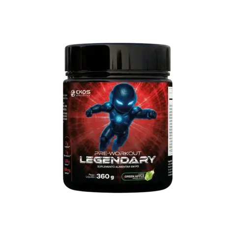 Pré-Treino Legendary 360g – Energia, Foco e Alta Performance
