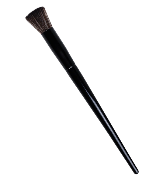 Brocha de Maquillaje Plana con Cerdas de Nylon