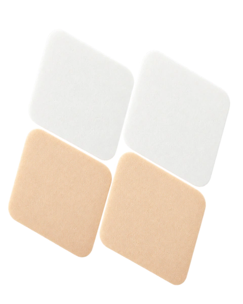 set de 4 Esponjas de Maquillaje Cuadradas