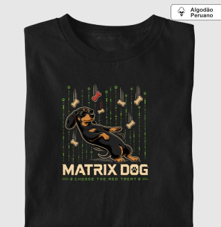 Matrix Dog - Algodão Peruano
